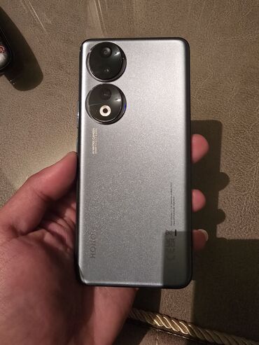 Honor: Honor 90 Pro, 512 GB, rəng - Gümüşü, Barmaq izi — 2