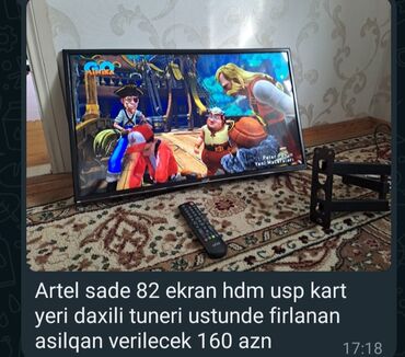 tv qiymetleri: Televizor Pulsuz çatdırılma