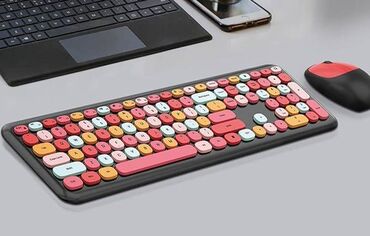 Klaviaturalar: Klaviatura wireless keyboard "Mofii 666" Klaviatura wireless keyboard