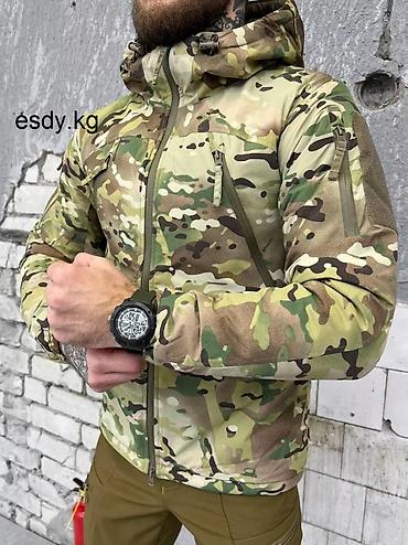 военный куртка: Куртка тактическая PKU, Водонепроницаемая куртка с капюшоном — 8