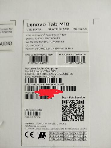 Lenovo: Lenovo Tab M10 HD planşet - Ekran: 10.1" HD (IPS) – video, film və — 6