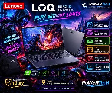 Lenovo: Новый Lenovo LOQ, 15.6 ", Intel Core i7, 1 ТБ, Самовывоз, Бесплатная доставка, Платная доставка — 1