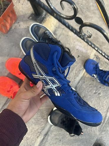 Борцовки ASICS Snapdown, синие Размер 39 - Тип: спортивная обувь для