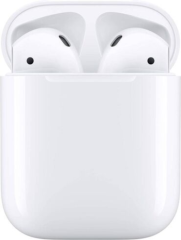 ucuz airpods qiymeti: Apple Airpods 2 Apple Airpods 2 with charging case-210 AZN Məhsullar