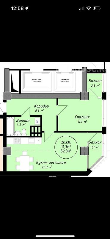 джидда: Строится, Элитка, 1 комната, 46 м² — 7