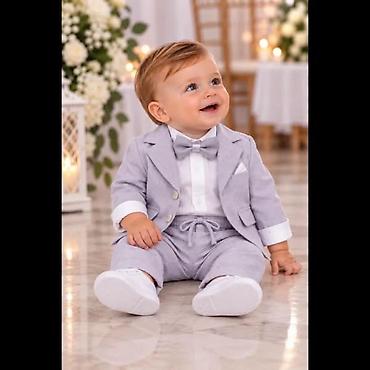 ✨ ELEGANTNO SVEČANO ODELO ZA BEBE (4 DELA) ✨ Prelepo i moderno odelo u