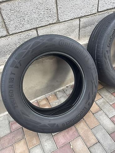 шина 255 55 19: Шины 235 / 60 / R 18, Лето, Б/у, Комплект, Внедорожные (АТ/МТ), Continental — 1