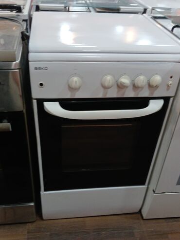 aspirator islenmis: Plitə Beko, Qazlı, Ayrıca dayanan, 4 gözlü, İşlənmiş