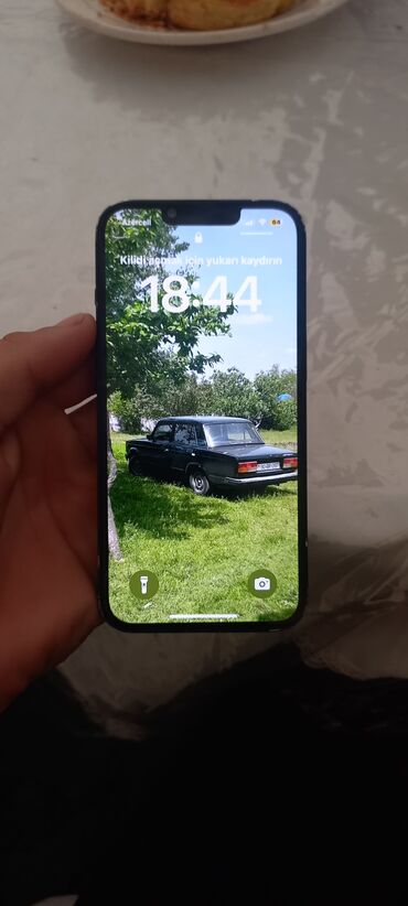 Apple iPhone: IPhone 14, 128 GB, Mavi, Face ID, Zəmanət