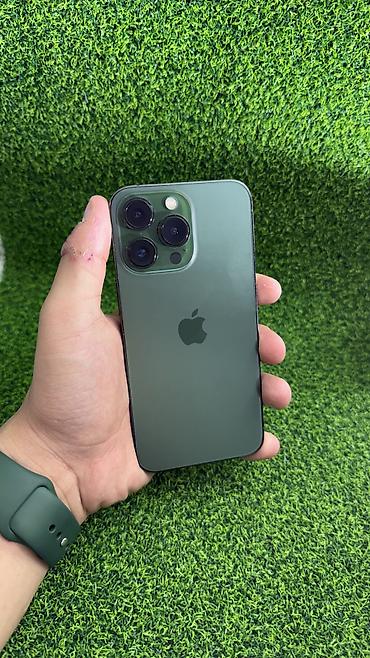 IPhone 13 Pro, Б/у, 128 ГБ, Alpine Green, Защитное стекло, Чехол, 87 % at lalafo.kg IPhone 13 Pro, Б/у, 128 ГБ, Alpine Green, Защитное стекло, Чехол, 87 %