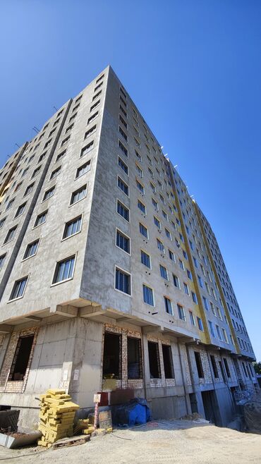 салиева: 2 комнаты, 87 м², Элитка, 10 этаж, ПСО (под самоотделку)