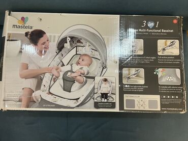uşaq üçün traktor: Mastela 3-in-1 Deluxe Multi-Functional Bassinet - Yeni doğulandan