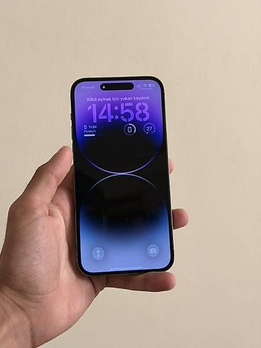 ayfon telefonları: IPhone 14 Pro Max, 128 GB, Qara, Face ID — 2