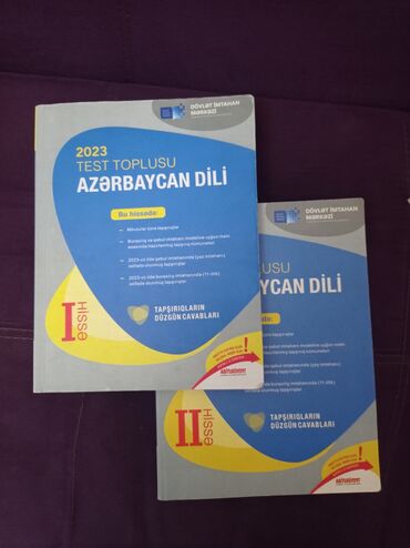 Testlər: Səliqəli işlədilib, içi yazılı deyil. Tək qiyməti 4 azn (mağazalarda