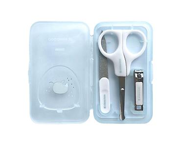 mini bar za pice: KIKKA BOO manikir set za bebe – Narwhal blue/mint, 3 dela (Šifra — 2