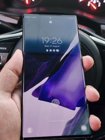 Samsung Galaxy Note 20 Ultra, rəng - Qara, Barmaq izi