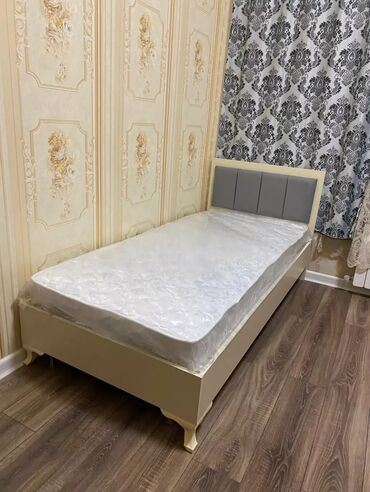 mdf laminat: Yeni, Təknəfərlik çarpayı, Bazasız, Matras ilə, Siyirməsiz, Azərbaycan