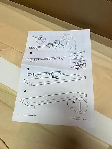 Ostali nameštaj: Zidna “lebdeća” polica – bela - Minimalistički dizajn sa skrivenim — 8