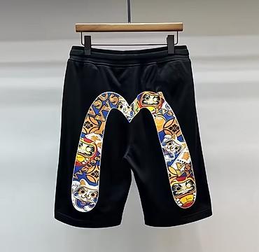 Шорты: ⚡️ НОВЫЕ ШОРТЫ EVISU 🇯🇵🦅 Материал: Премиум-хлопок 🧶 (плотный — 1