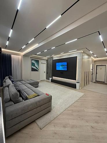 3 комнаты, 100 м², Средний Джал Элитка, 2 этаж, Дизайнерский ремонт