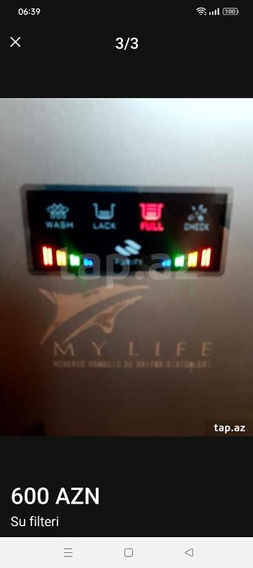 sintra su filteri: Reverse Osmosis su təmizləyici – My Life Compact - Texnologiya — 3