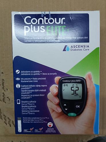 Glukometri: Contour plus ELITE Na prodaju aparat za merenje secera u krvi.Uredjaj — 1