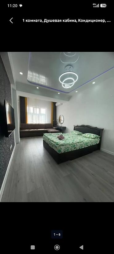 Посуточная аренда квартир: 1 комната, Люкс, элитка, Филармония, Душевая кабина, Постельное белье, Кондиционер — 12