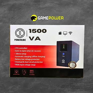 psp 1001: Ups "POWERLINE 1500VA " Şəhər: Bakı Malın tipi: UPS Yeni?: Bəli — 1