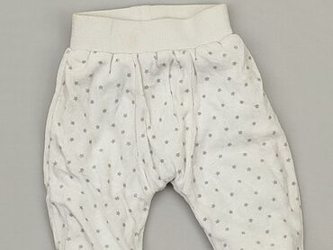 legginsy białe bawełniane: Спортивні штани, Для новонароджених, стан - Хороший