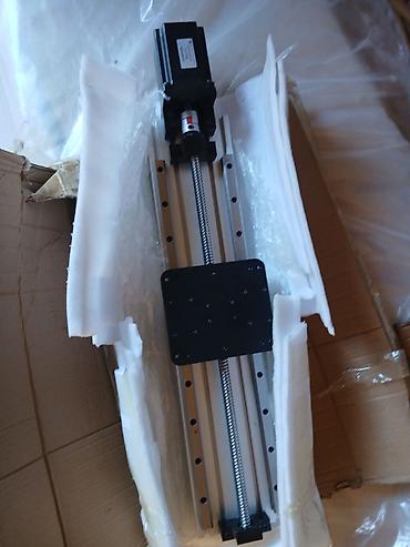 lazerli printer: CNC üçün xətti ox modulu – bilyalı vintli, step motorlu - — 3