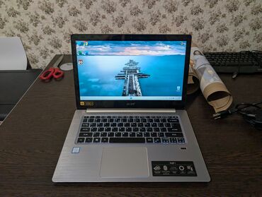 Ноутбуки: Ультрабук, Acer, 8 ГБ ОЗУ, Intel Core i5, 14 ", Б/у, Для работы, учебы, память SSD