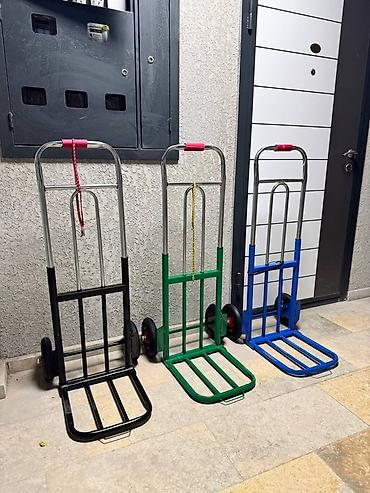 Садово-строительные тачки и тележки: Садово-строительная тачка и тележка, Стальная, Двухколесная, Новый, В розницу — 2