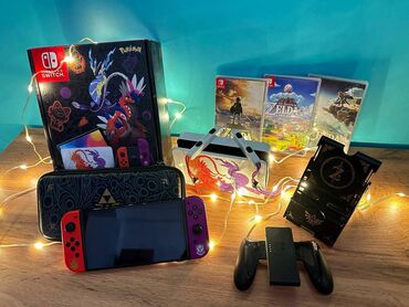 Nintendo Switch OLED: Продам Nintendo Switch OLED Pokemon Edition — отличный выбор для
