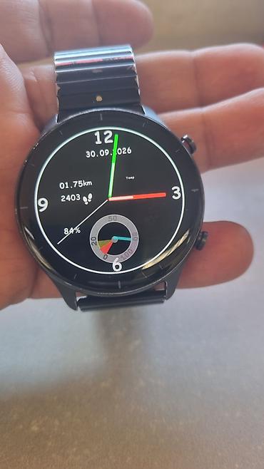Smart saatlar: İşlənmiş, Smart saat, Amazfit, Sensor ekran, rəng - Qara — 2