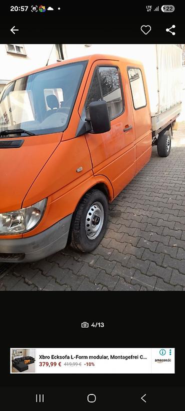 колёса на спринтер: Mercedes-Benz Спринтер: 2005 г., 2.2 л, Механика, Дизель, Фургон — 2