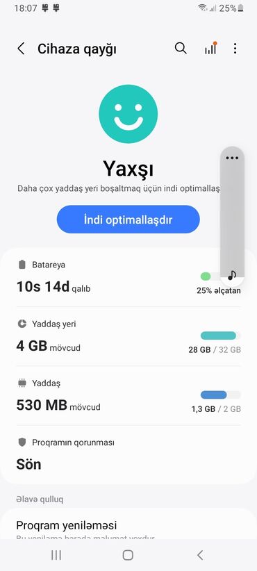 işlənmiş samsung telefonlar: Samsung Galaxy A02, 32 GB, rəng - Qara, Face ID