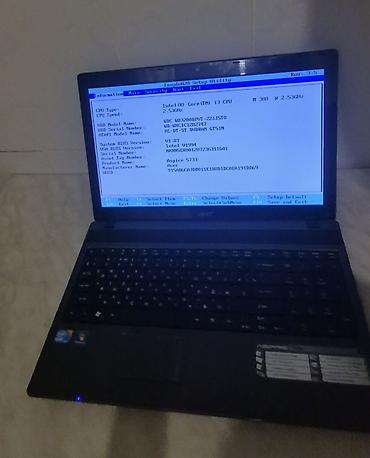 ucuz notbuk: Acer Aspire 5733 noutbuku noutbuk ideal vəziyyətdədir. Çox az — 1