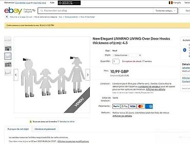 ikea ormari za sobu: LIVARNO Home “Over Door Hooks” – praktičan držač za kačenje preko — 3