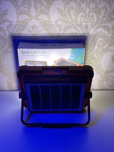 Солнечные прожекторы: Светодиодный прожектор на солнечной батарее (Solar LED light, IP66) - — 8