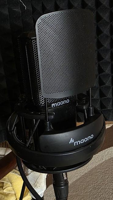 Микрофондор: Студийный конденсаторный XLR-микрофон Maono AU-PM500 в комплекте с — 1