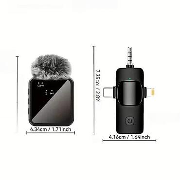 Mikrofoni: Univerzalni bežični lavalier mikrofonski sistem 3 u 1 T-16. Bežični — 2