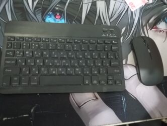 гарнитура блютуз: Продам блютуз мышку и клавиатуру к телефону или планшету зарядка в