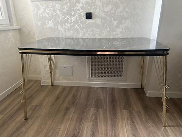 study table: Стол для зала, Б/у, Не раскладной, Прямоугольный — 1