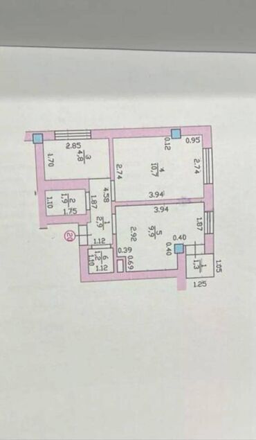 Продажа квартир: 2 комнаты, 36 м², Элитка, 4 этаж, ПСО (под самоотделку)