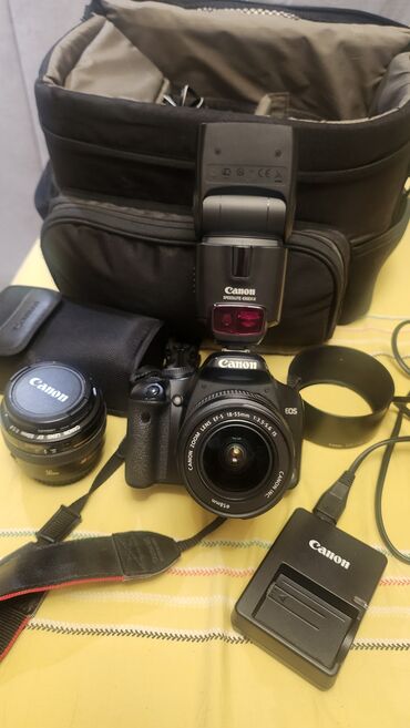 плита для котлет: Фотоаппарат Canon EOS 450+ вспышка+ штатив, в хорошем состоянии