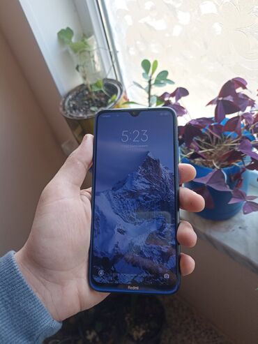 xiaomi 10 pro: Xiaomi Redmi Note 8, 128 GB, rəng - Göy, 
 Barmaq izi, Face ID