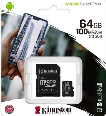 beli mantilic: Memorijka kartica 64 GB,nova,garancija 60 meseci,saljemo postom