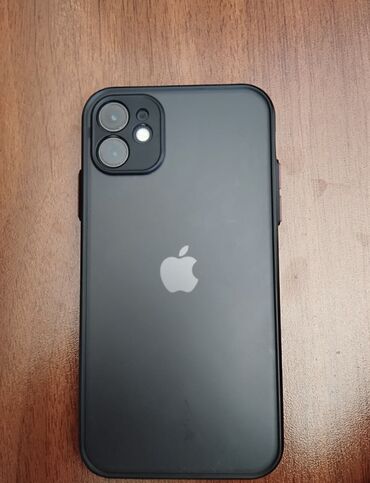 iphone 11 dubay: IPhone 11, 64 GB, Qara, Face ID, Barmaq izi, Simsiz şarj