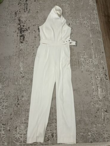 şortik tulum: Tulum, S, rəng - Ağ