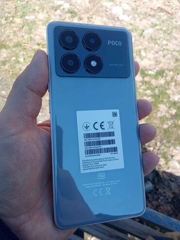 Poco: Poco X6 Pro 5G, Б/у, 256 ГБ, цвет - Серый, 2 SIM